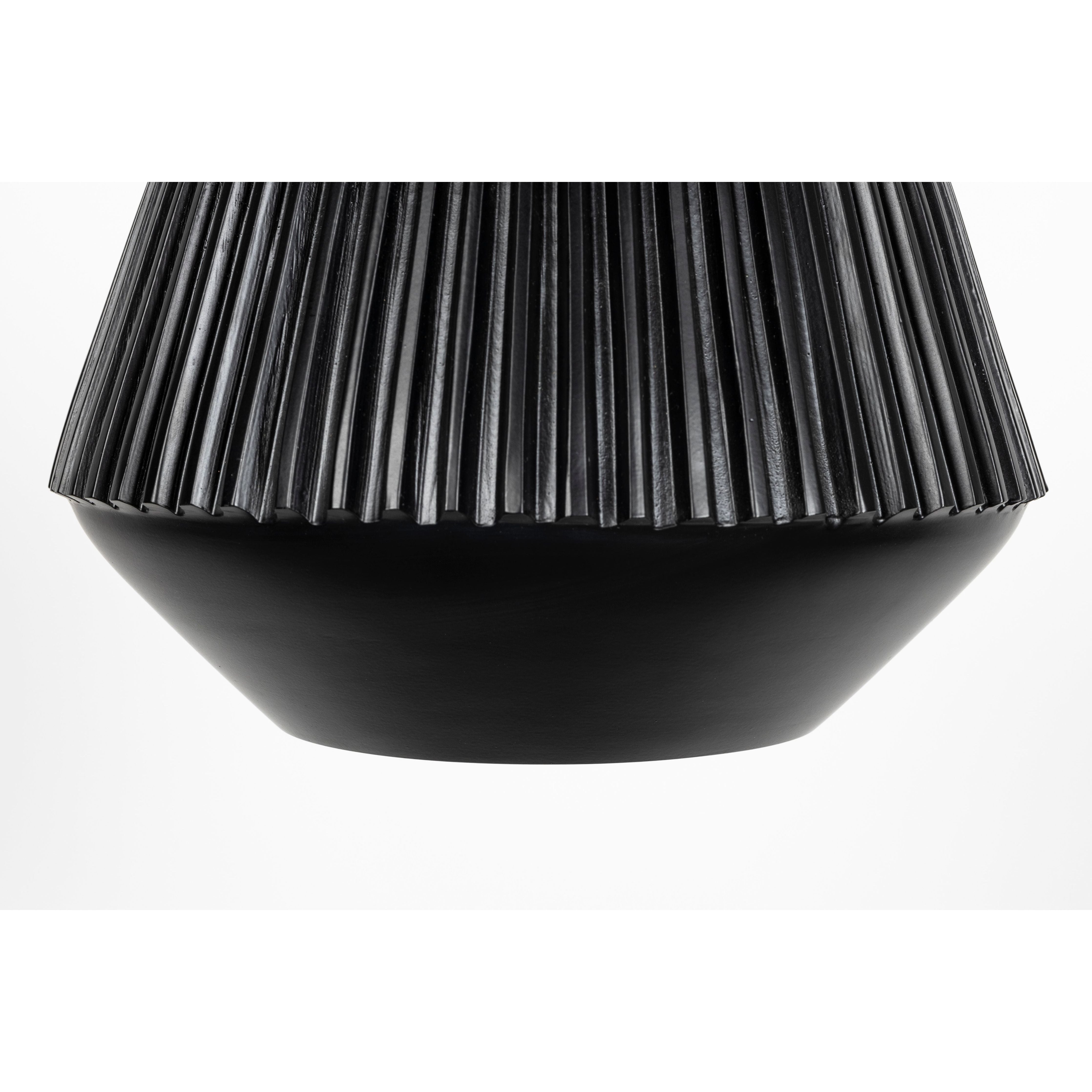 Pendant lamp aysa wide black