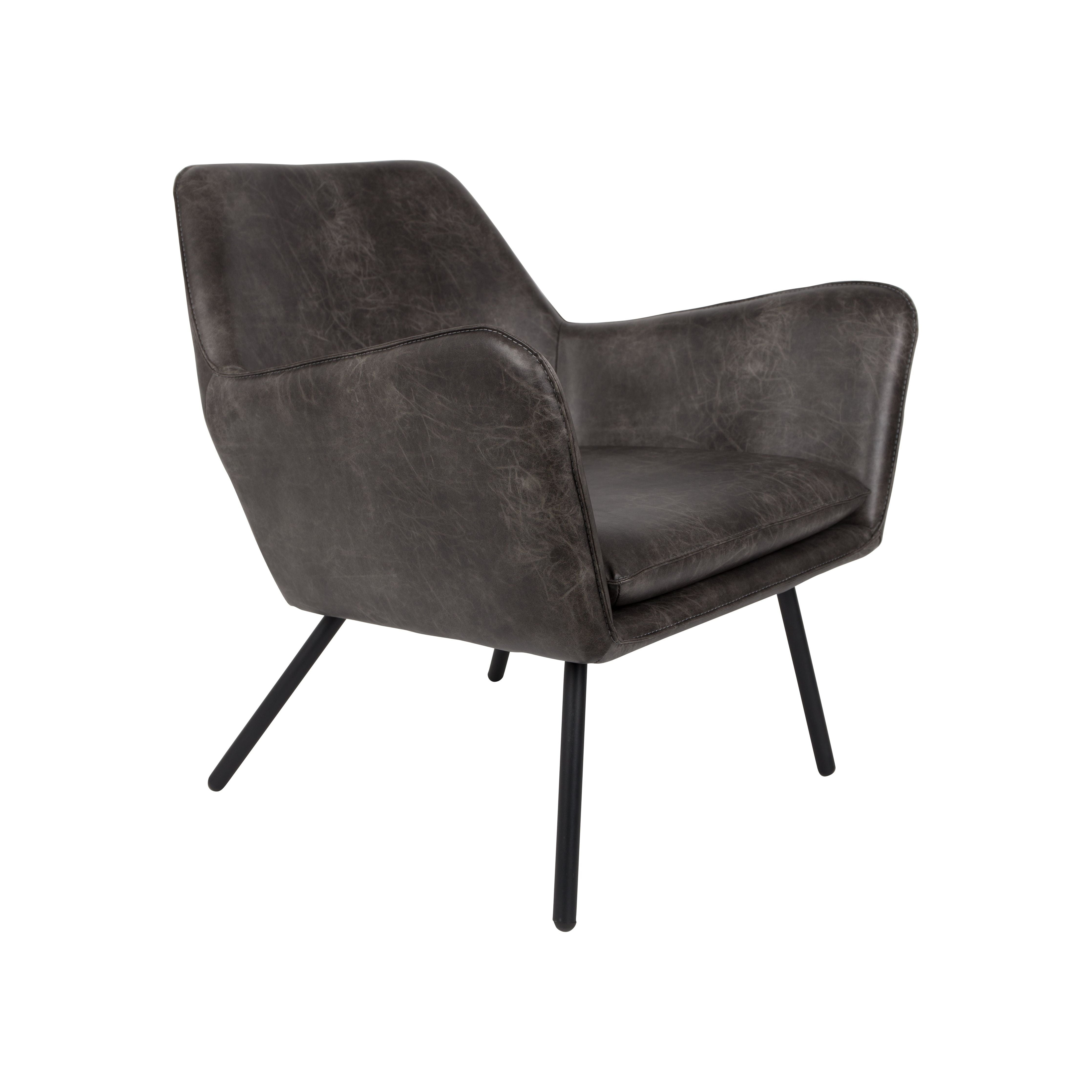 Fauteuil bon dark grey