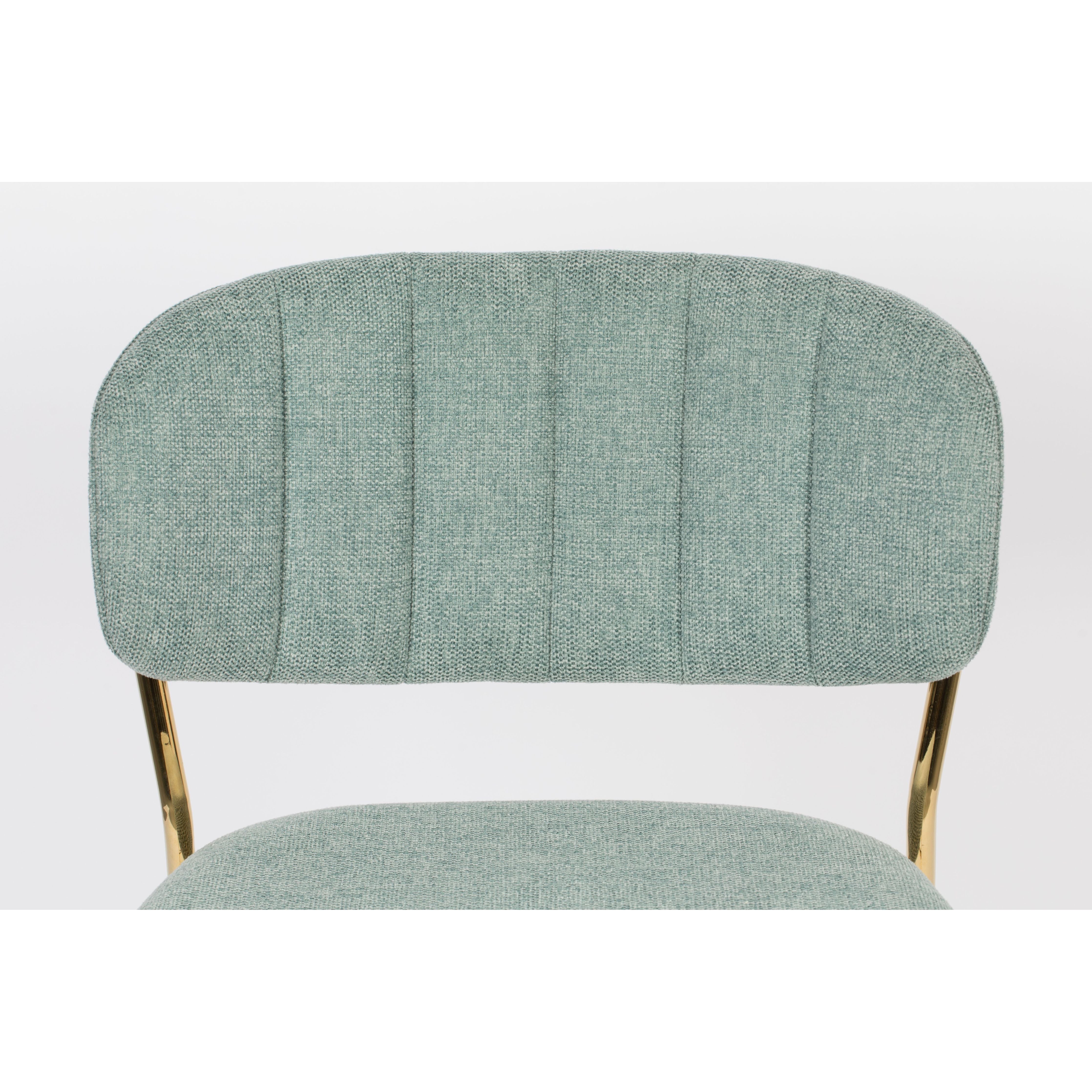 Barkruk jolien gold/light green