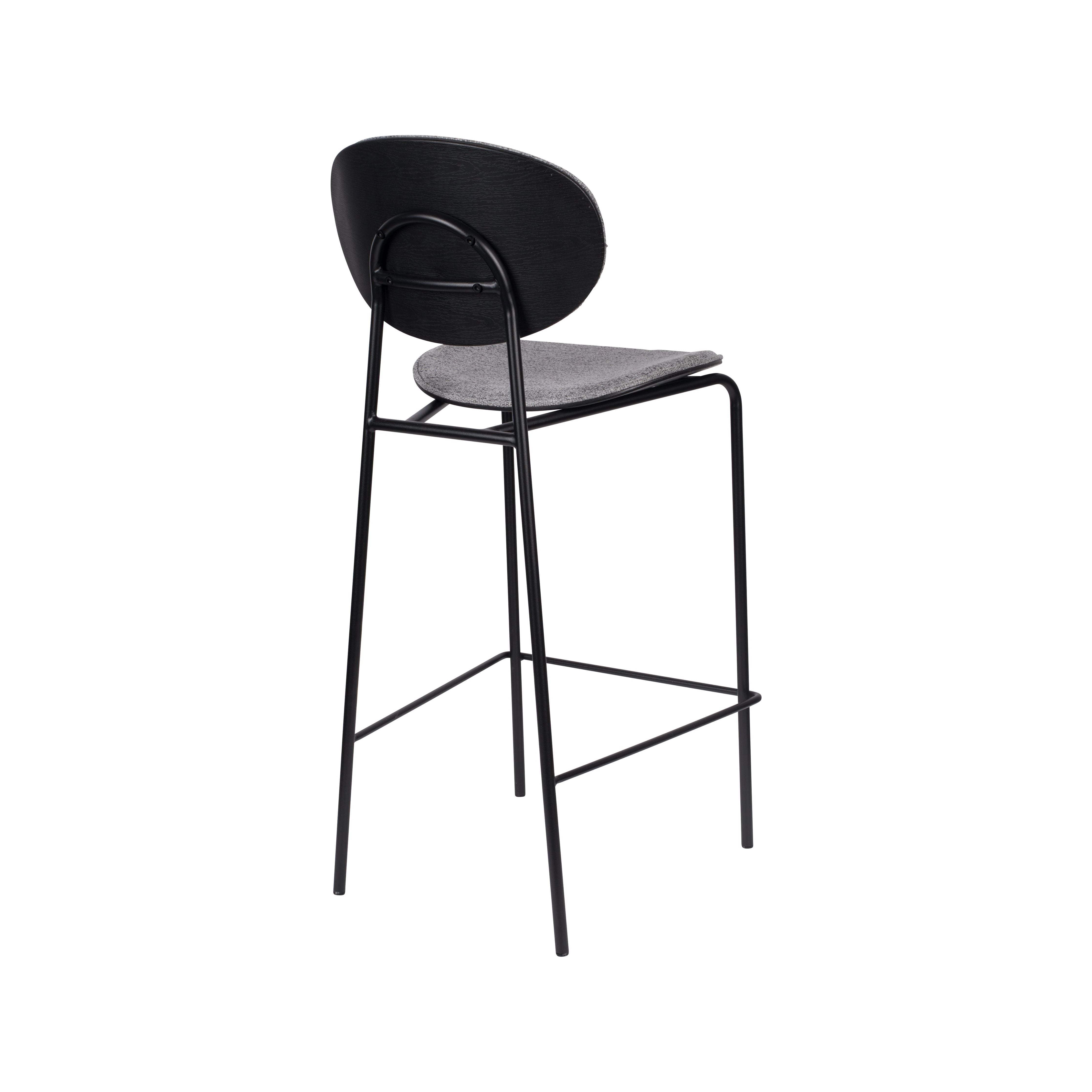 Bar stool donny gray