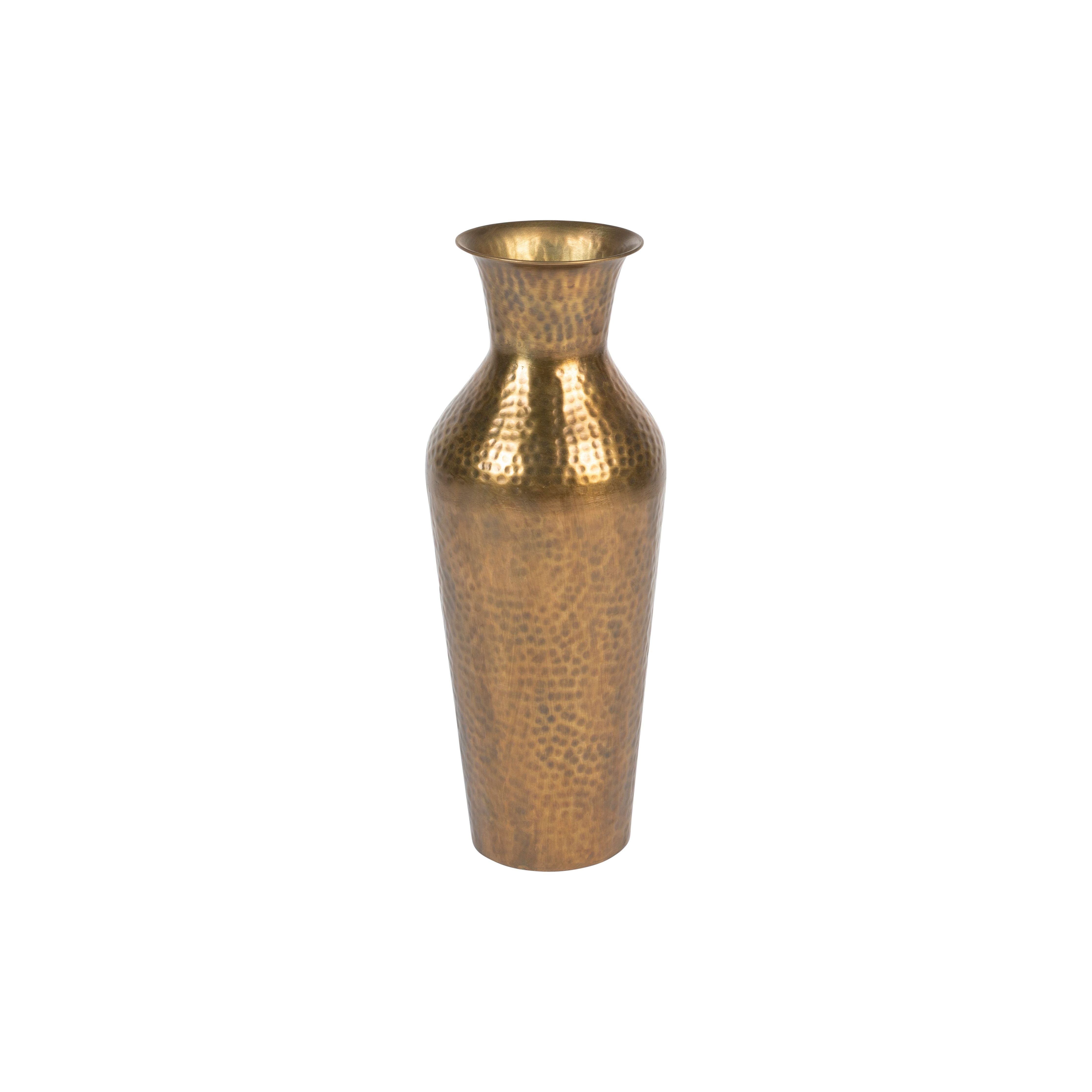 Vase dunja antique brass m
