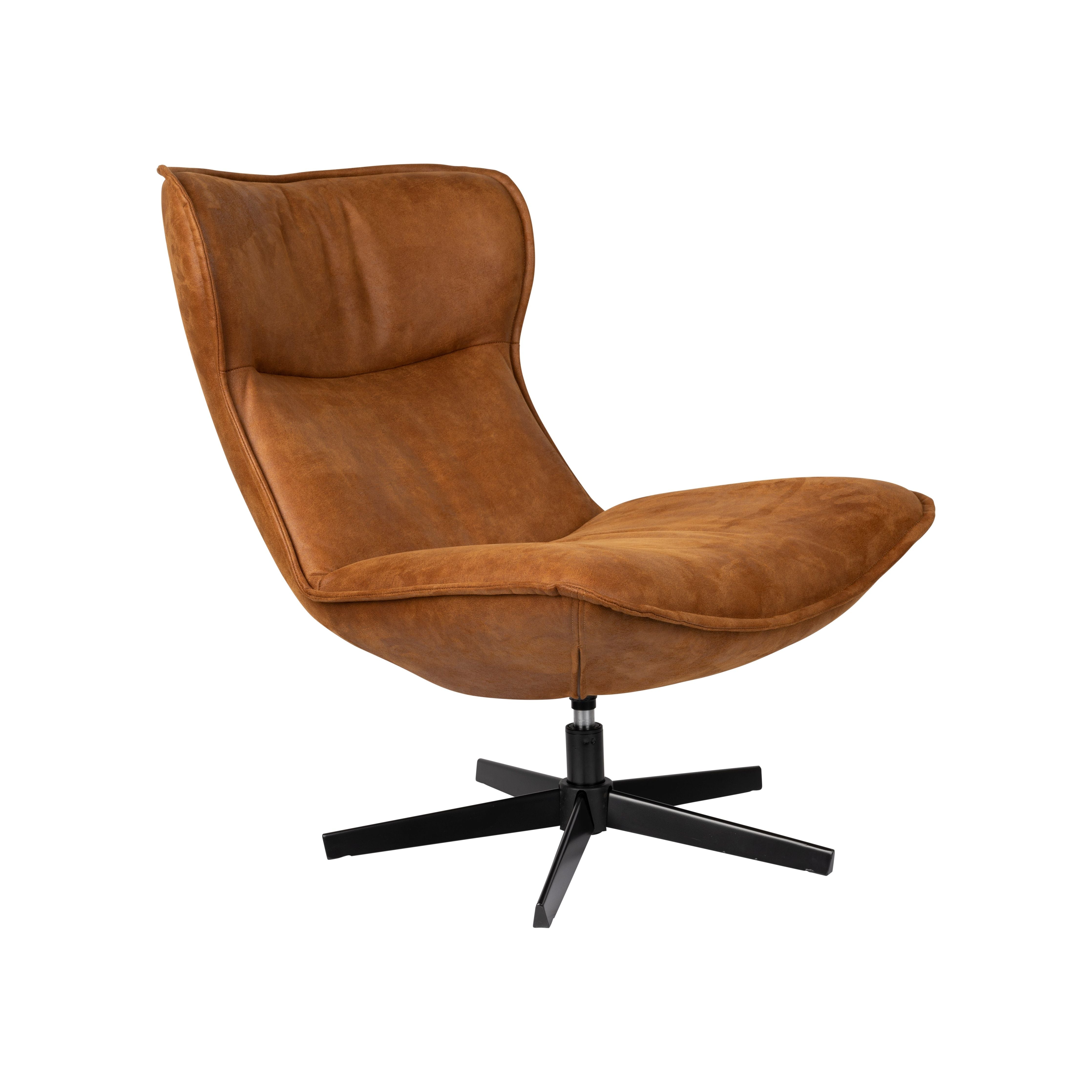 Fauteuil john cognac