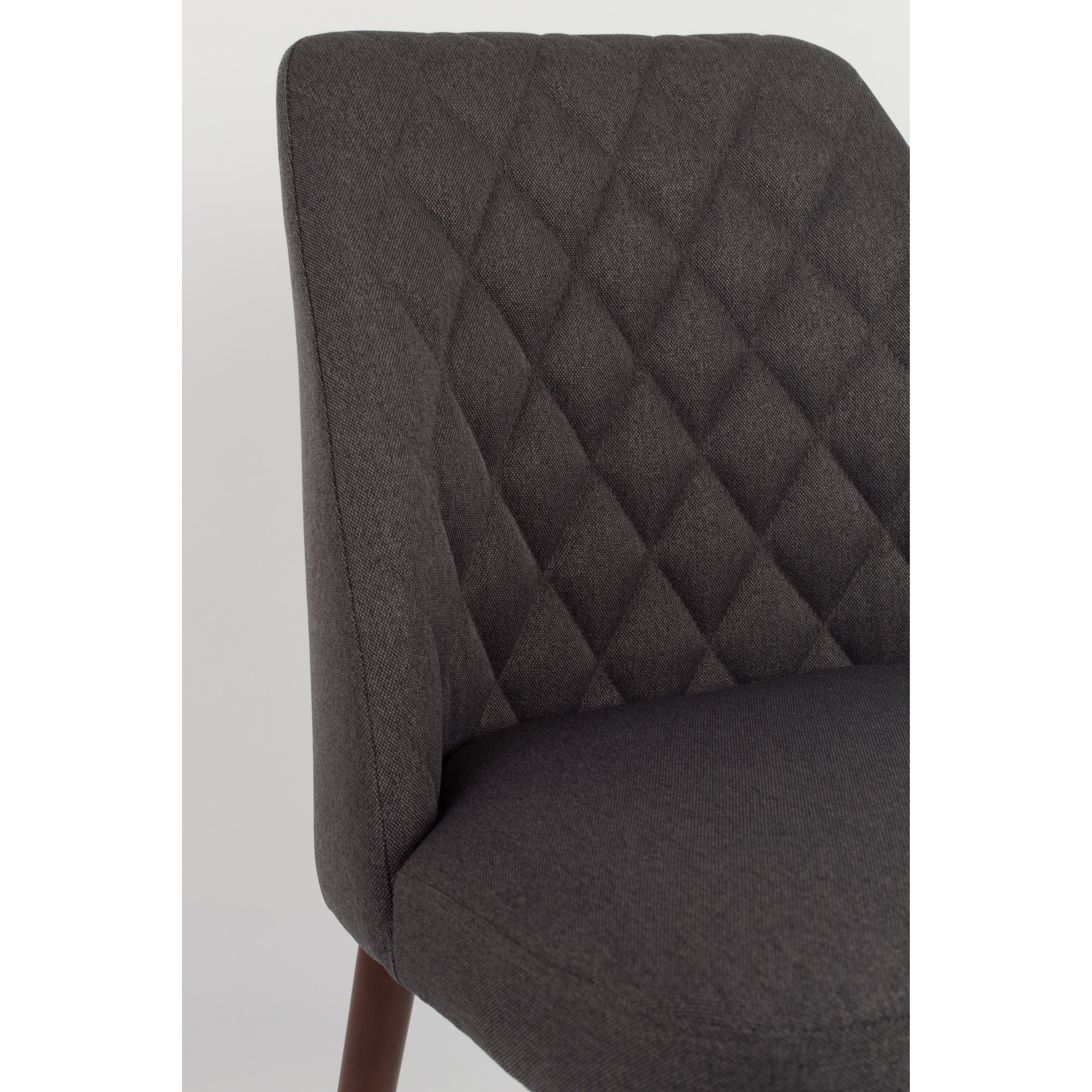 Chair conway dark gray | 2 pieces