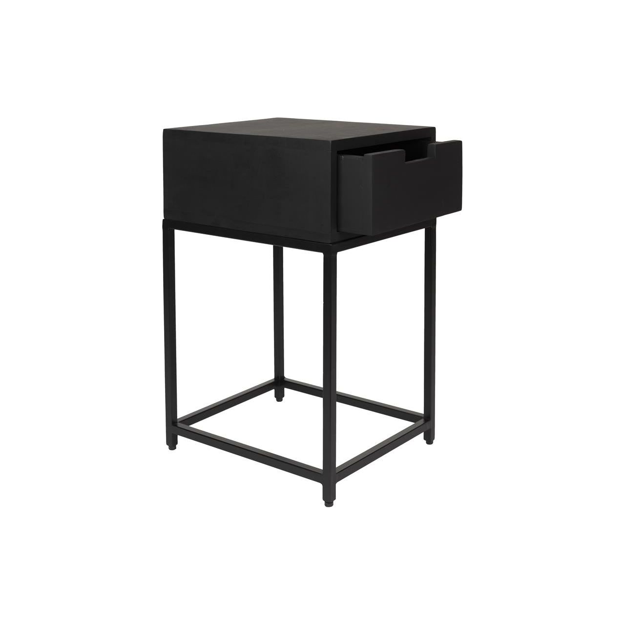 Sidetable/bed stand parcq black