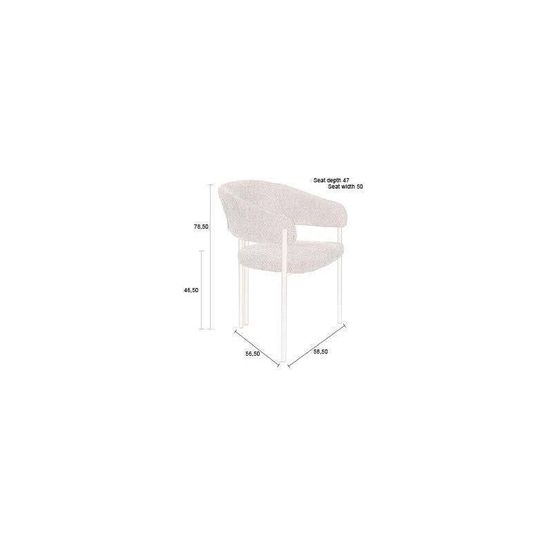 Chair naida beige