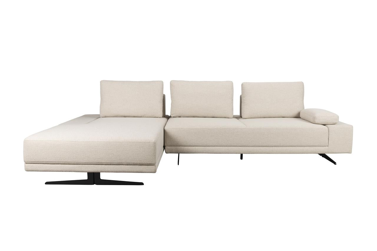 Sofa shelly off-white left chaise longue