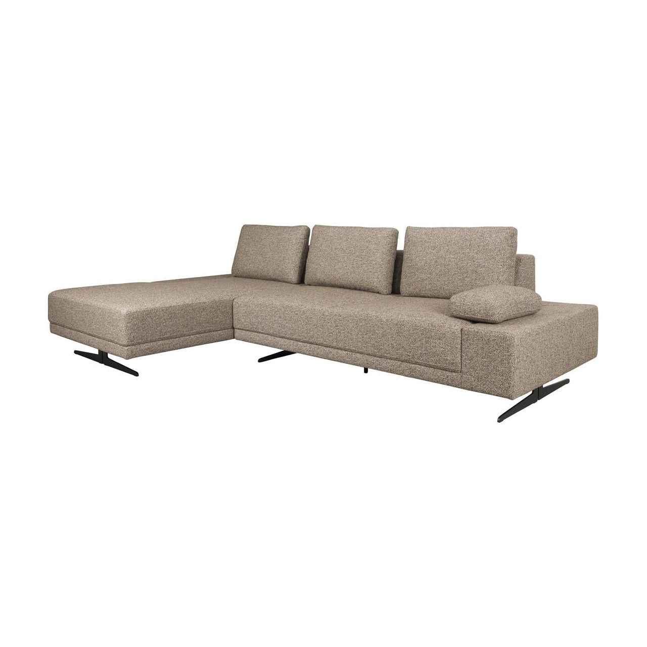 Sofa shelly cinnamon left chaise longue
