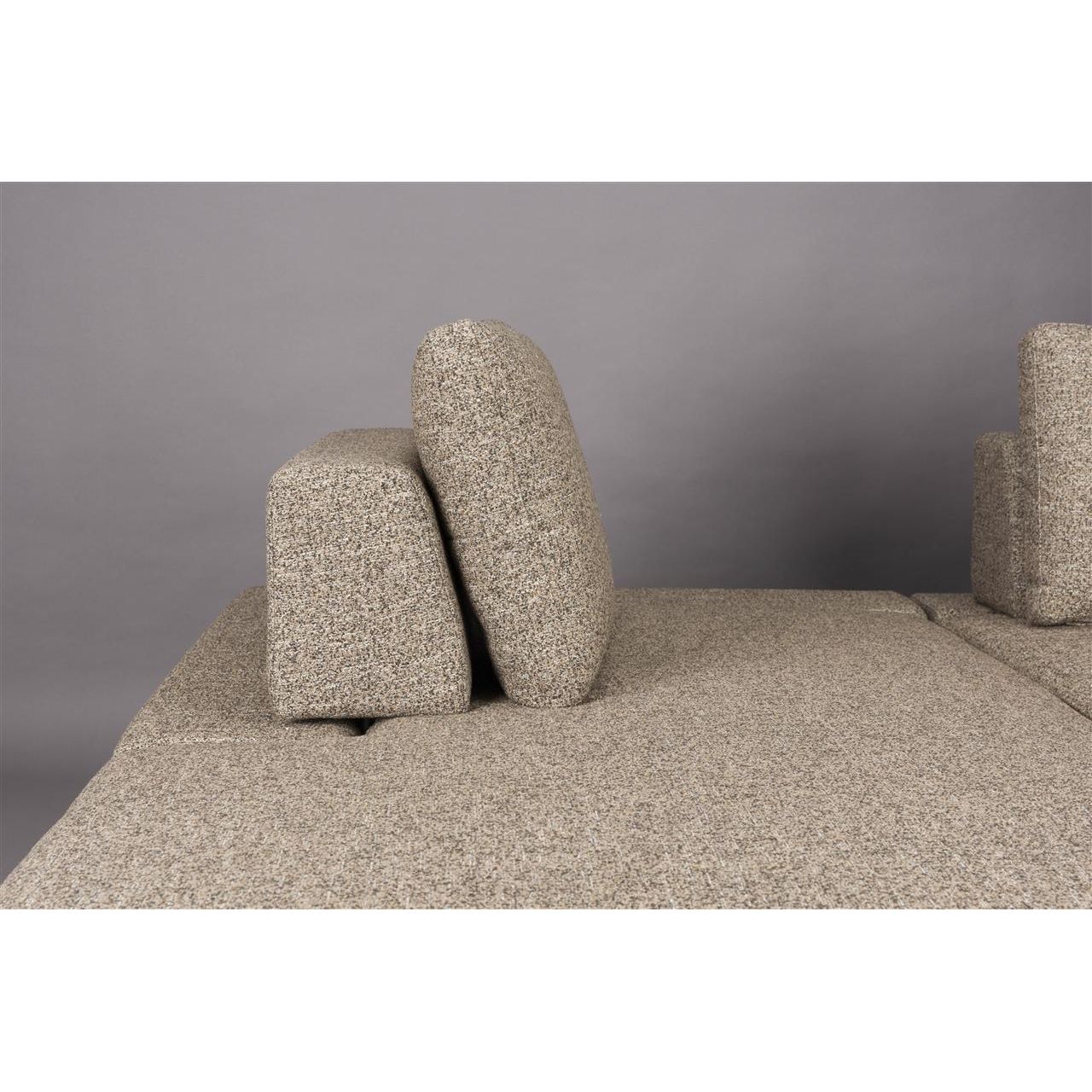 Sofa shelly cinnamon left chaise longue