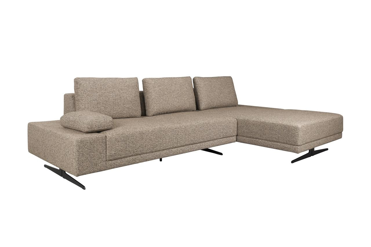 Sofa shelly cinnamon right chaise longue