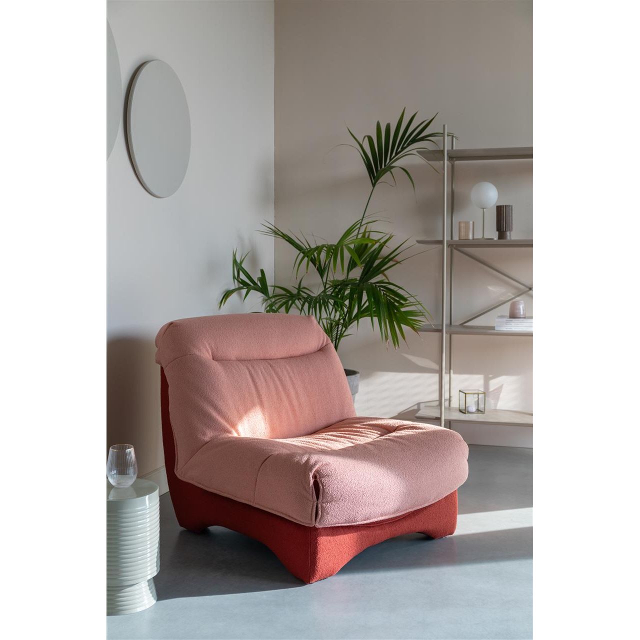 Fauteuil twister pink