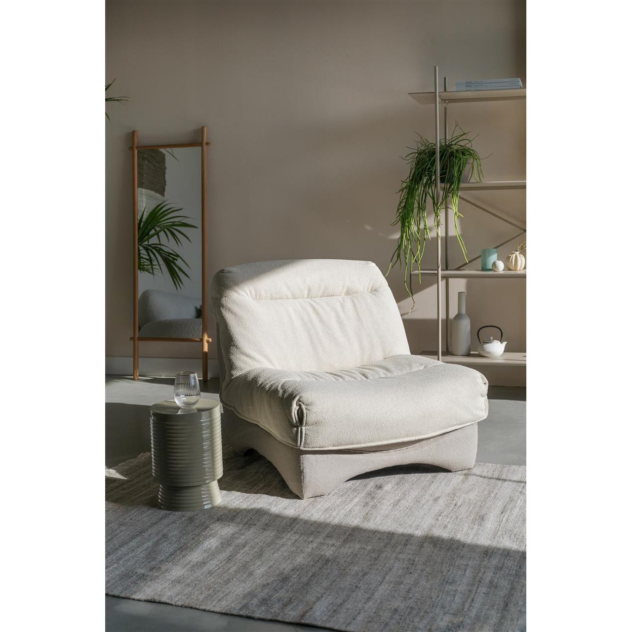 Fauteuil twister beige