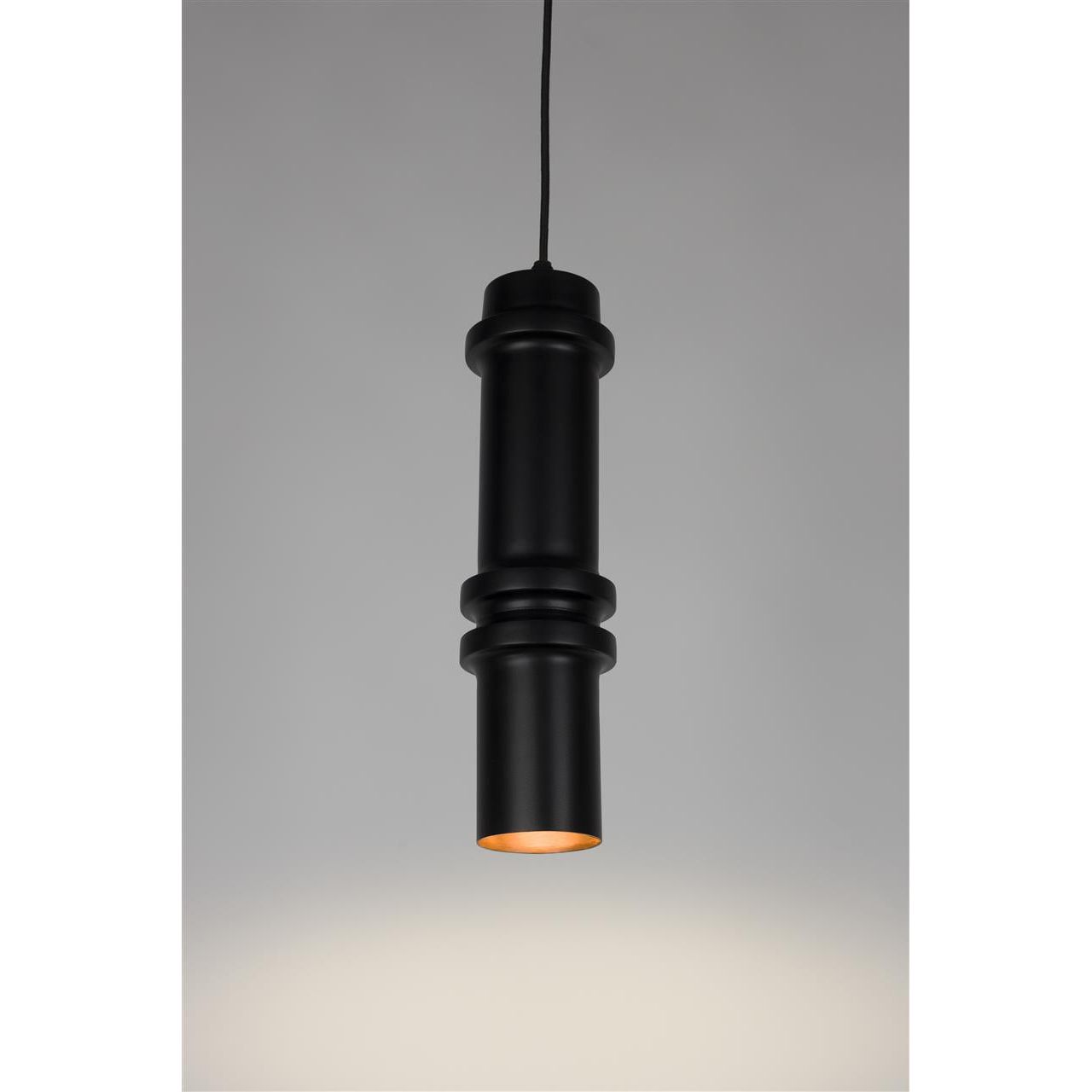 Pendant lamp duct l black