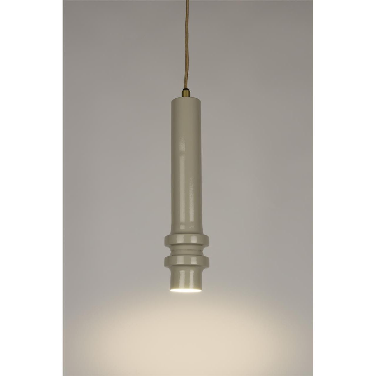 Pendant lamp duct m grey