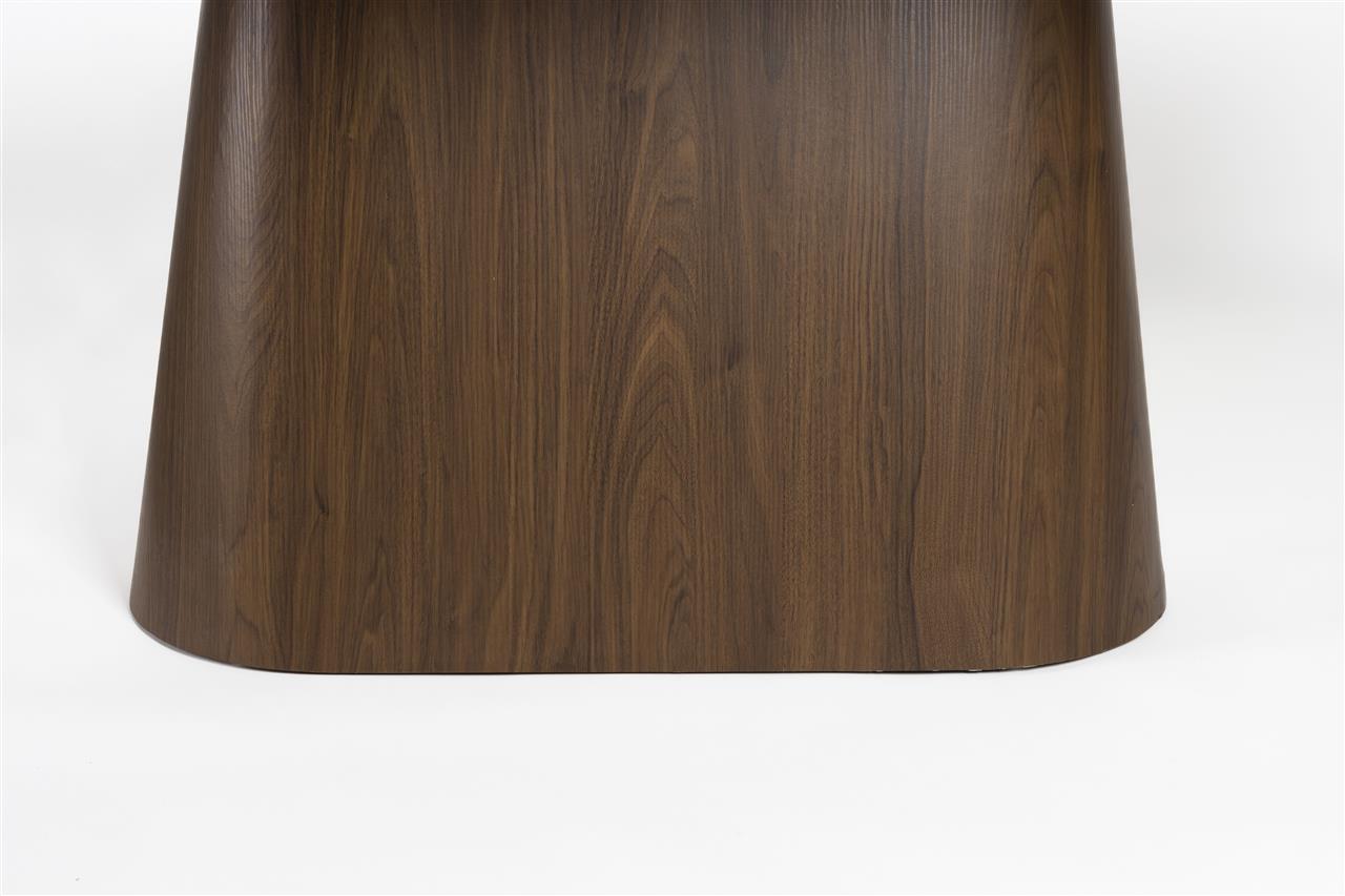 Dining table almira oval walnut