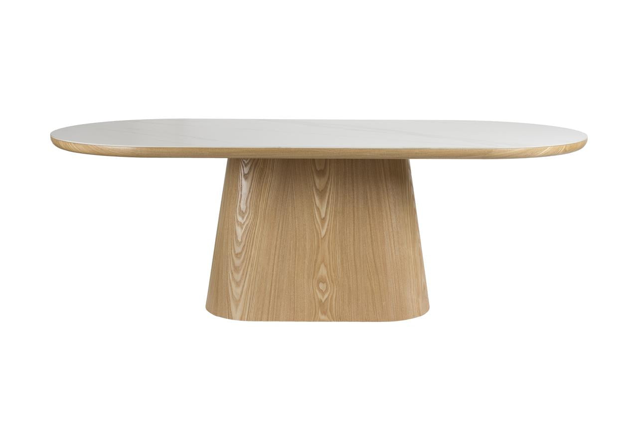 Dining table almira oval oak