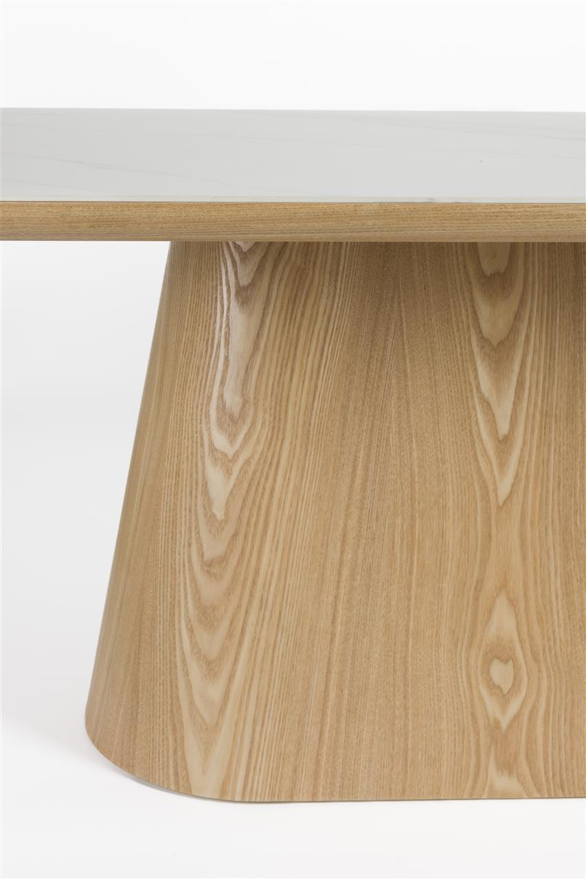 Dining table almira oval oak