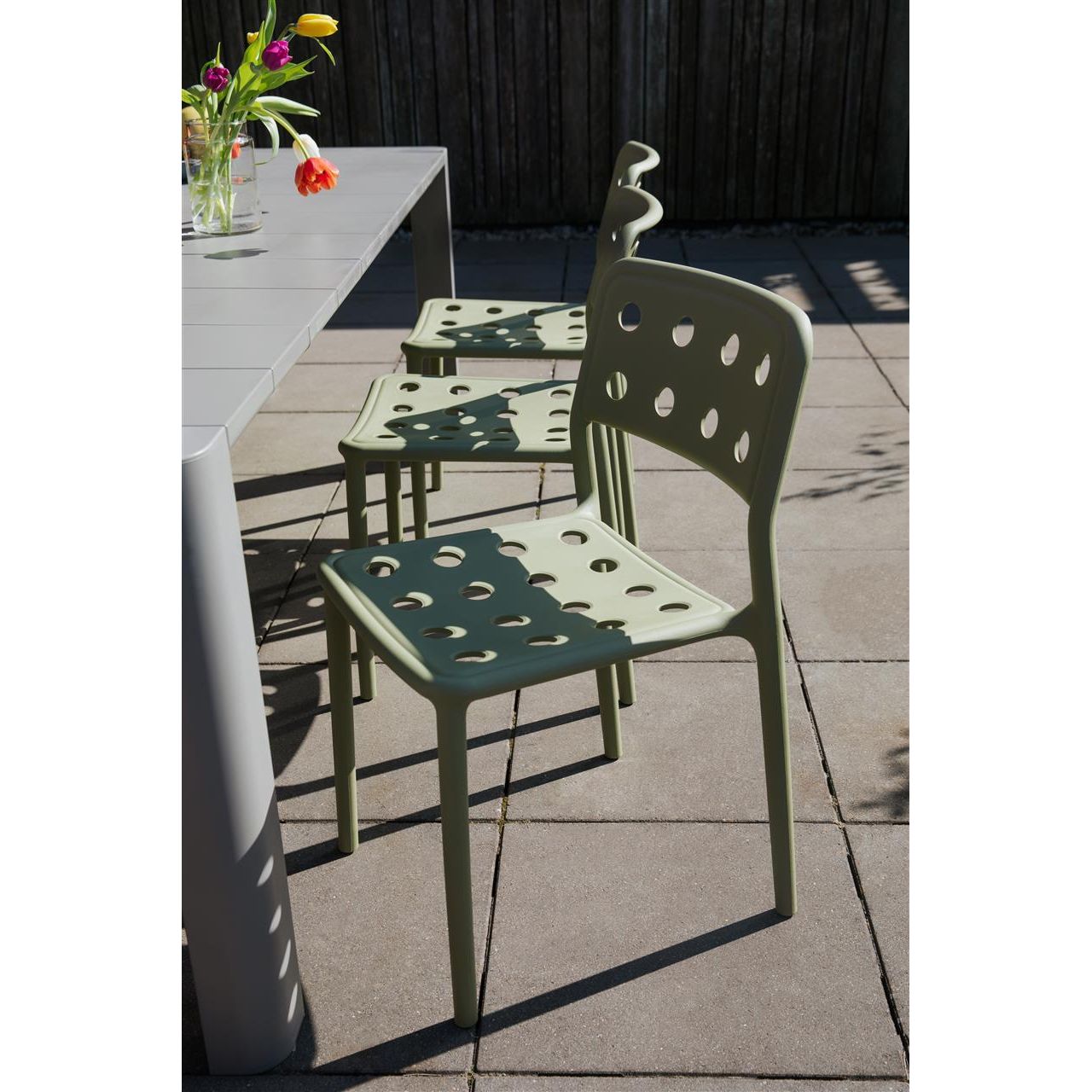 Outdoor chair serra ochre