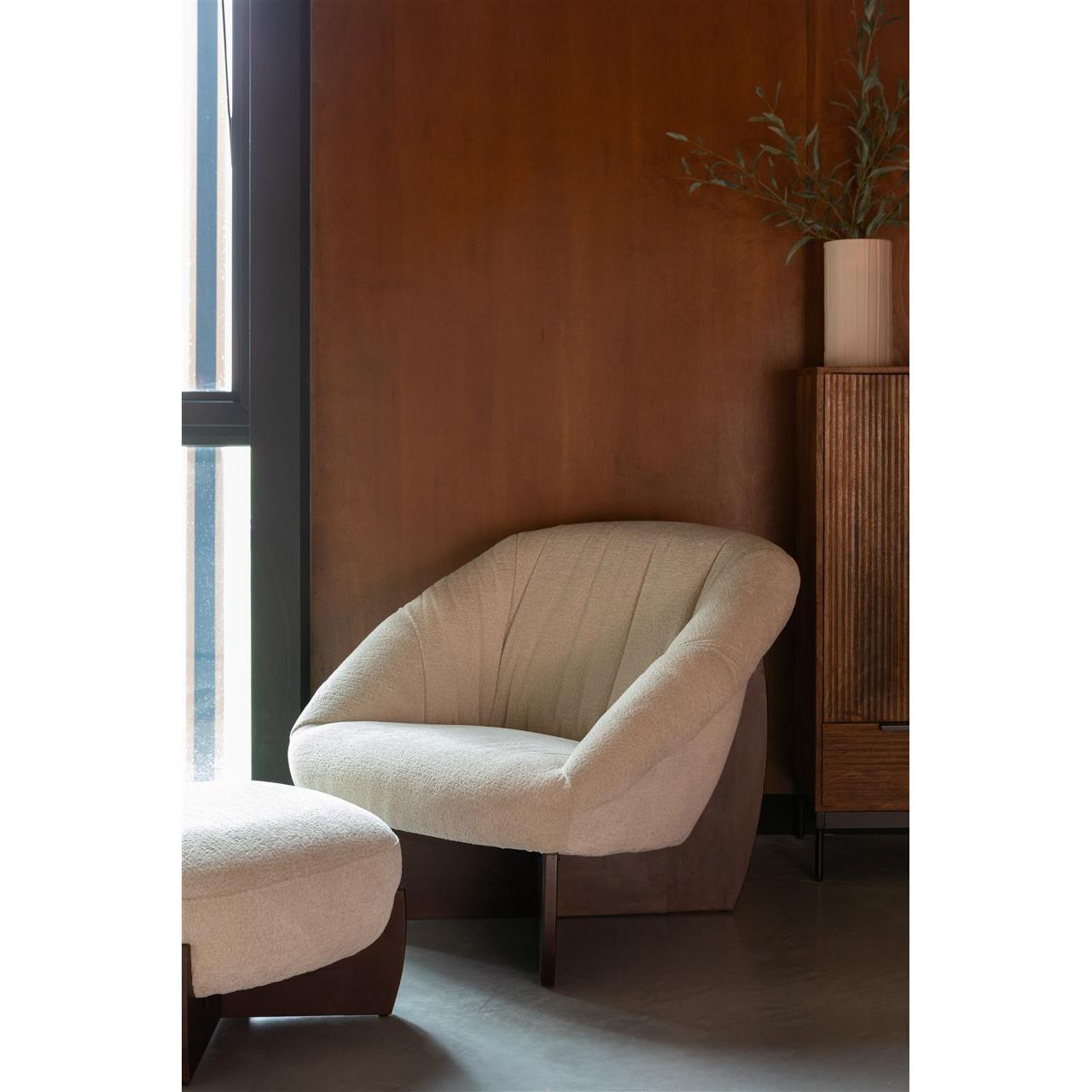 Fauteuil emilius beige