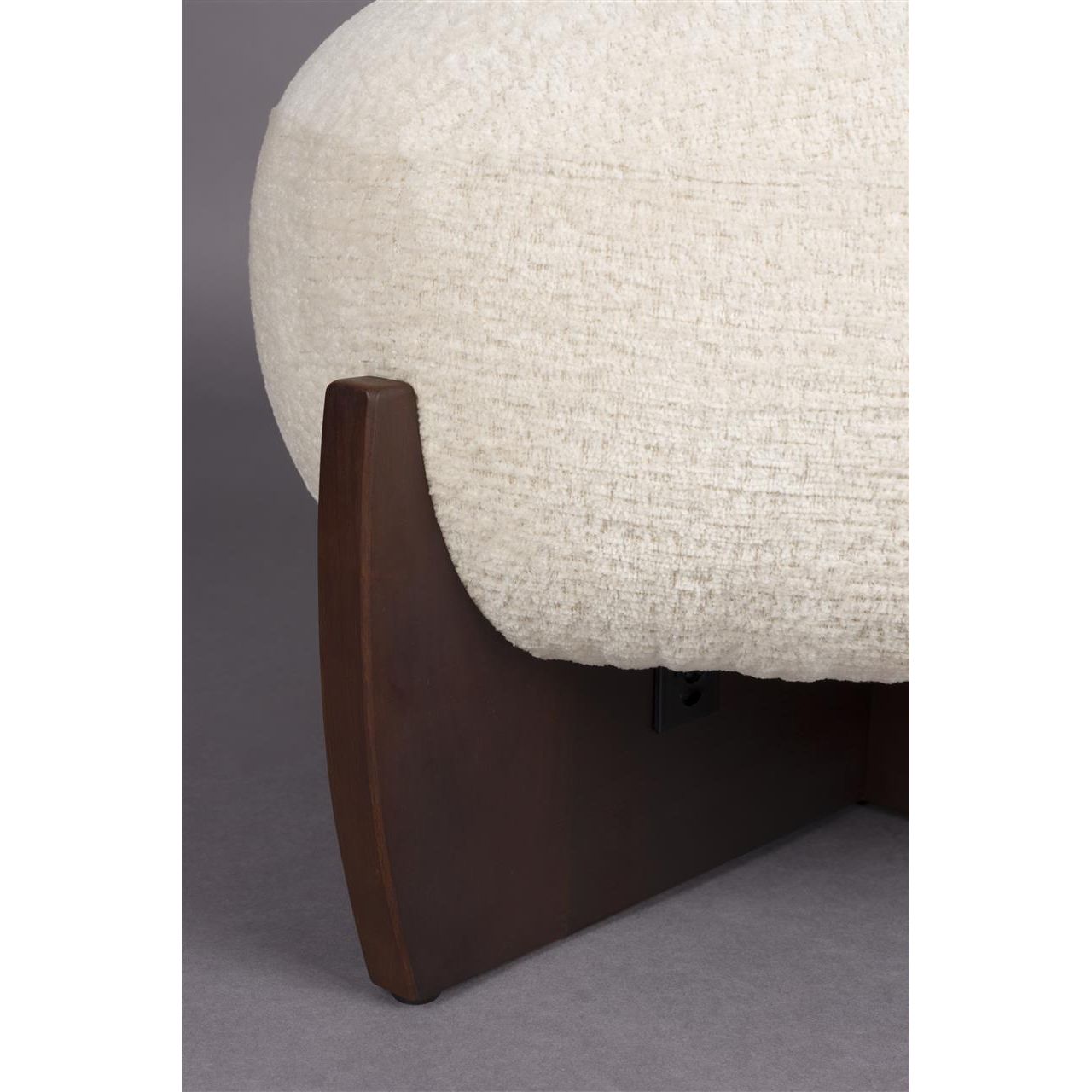 Pouf emilius beige