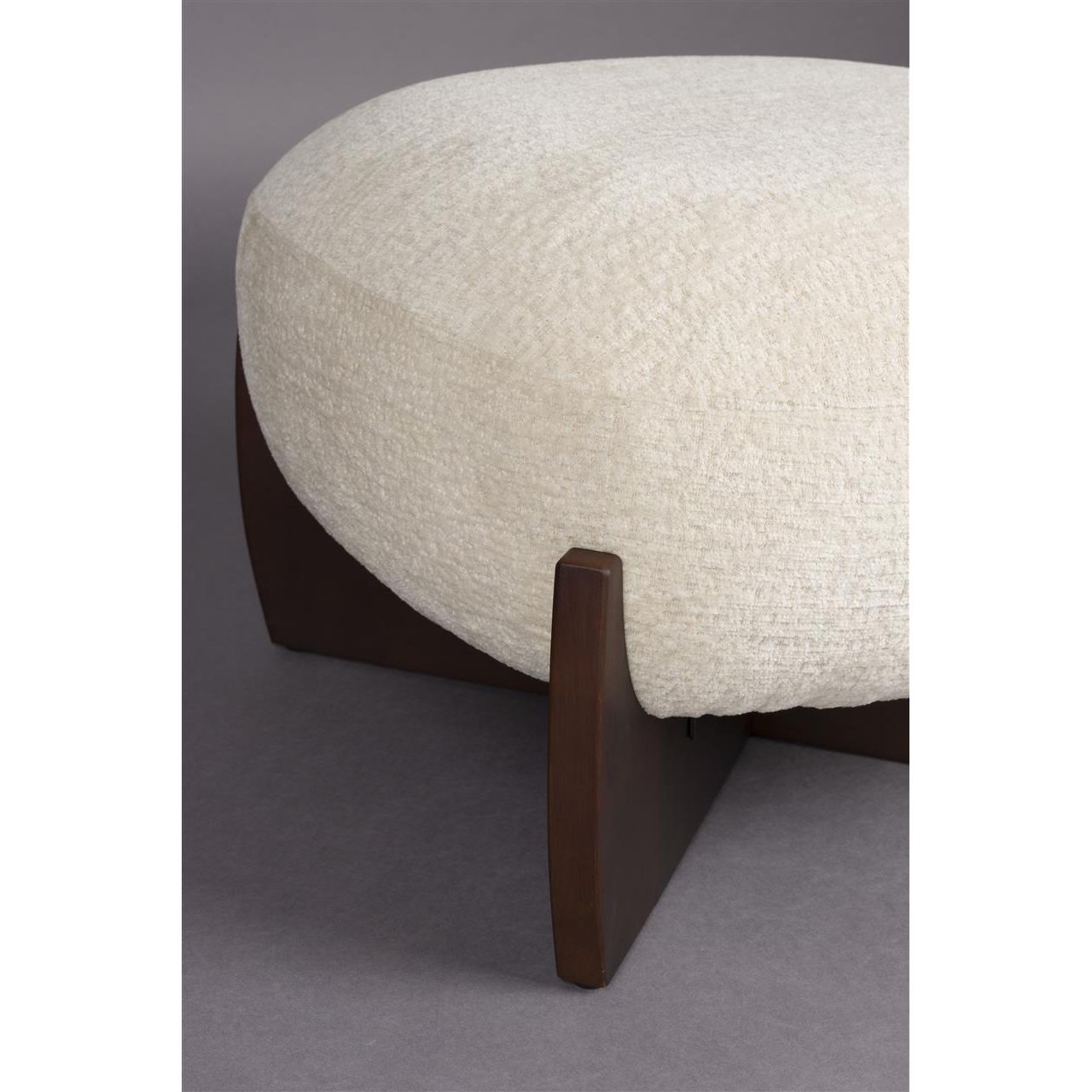 Pouf emilius beige