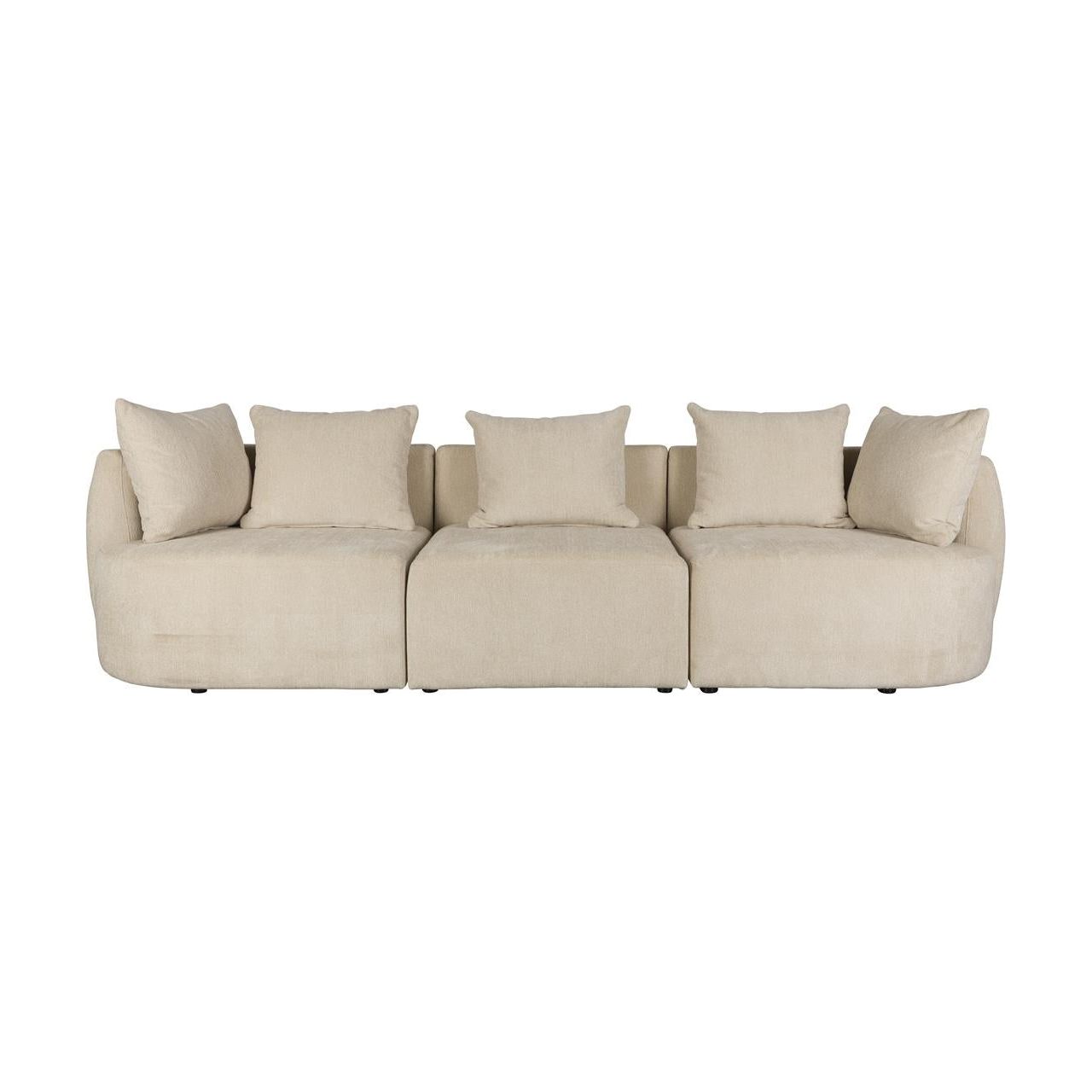 Sofa rocca 4.5 seater latte