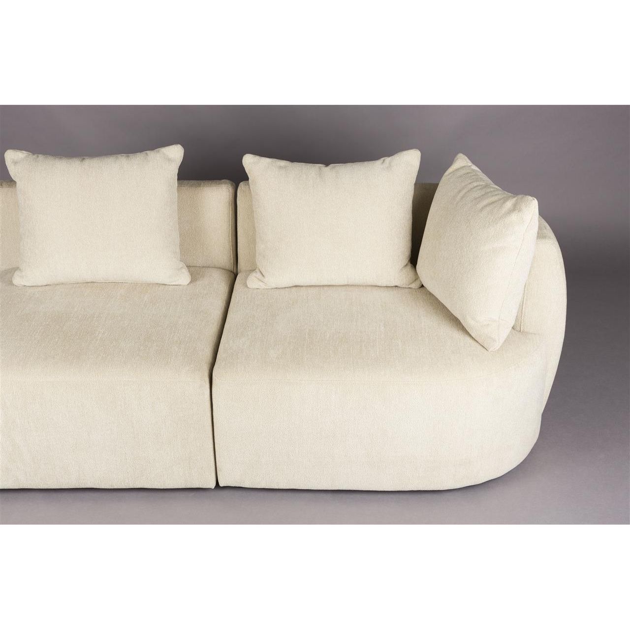 Sofa rocca 4.5 seater latte