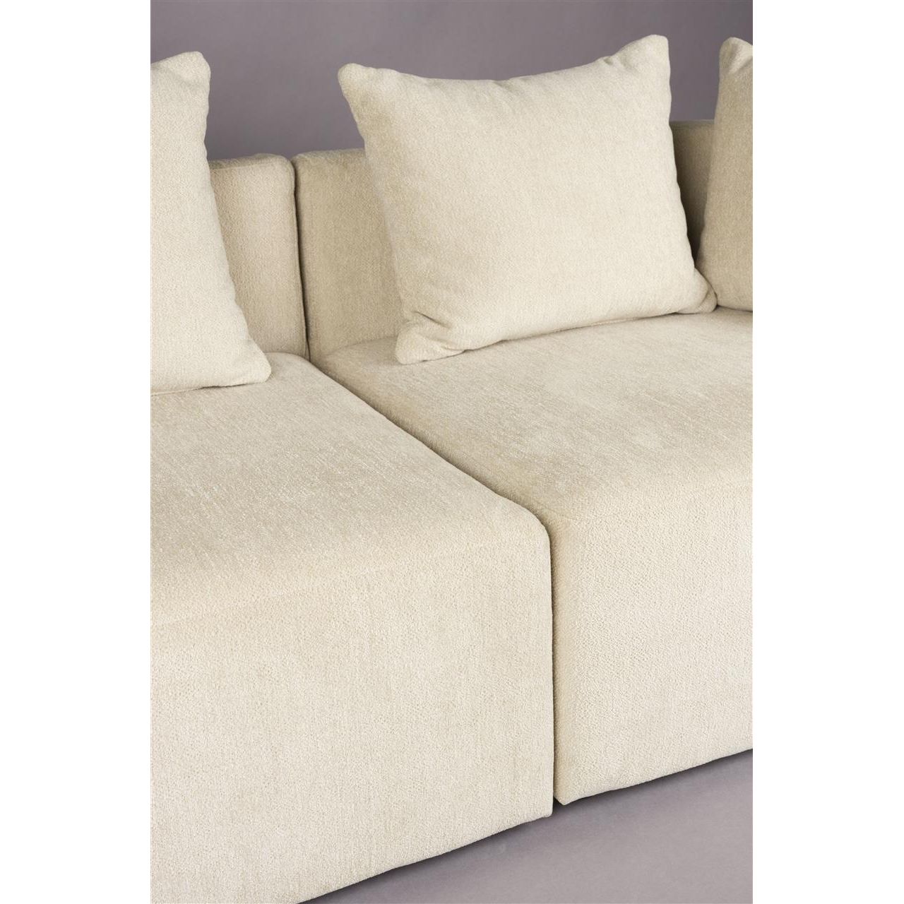 Sofa rocca 4.5 seater latte