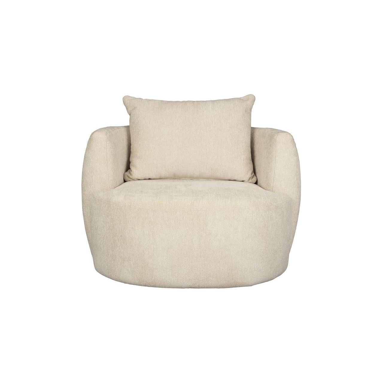 Fauteuil rocca latte