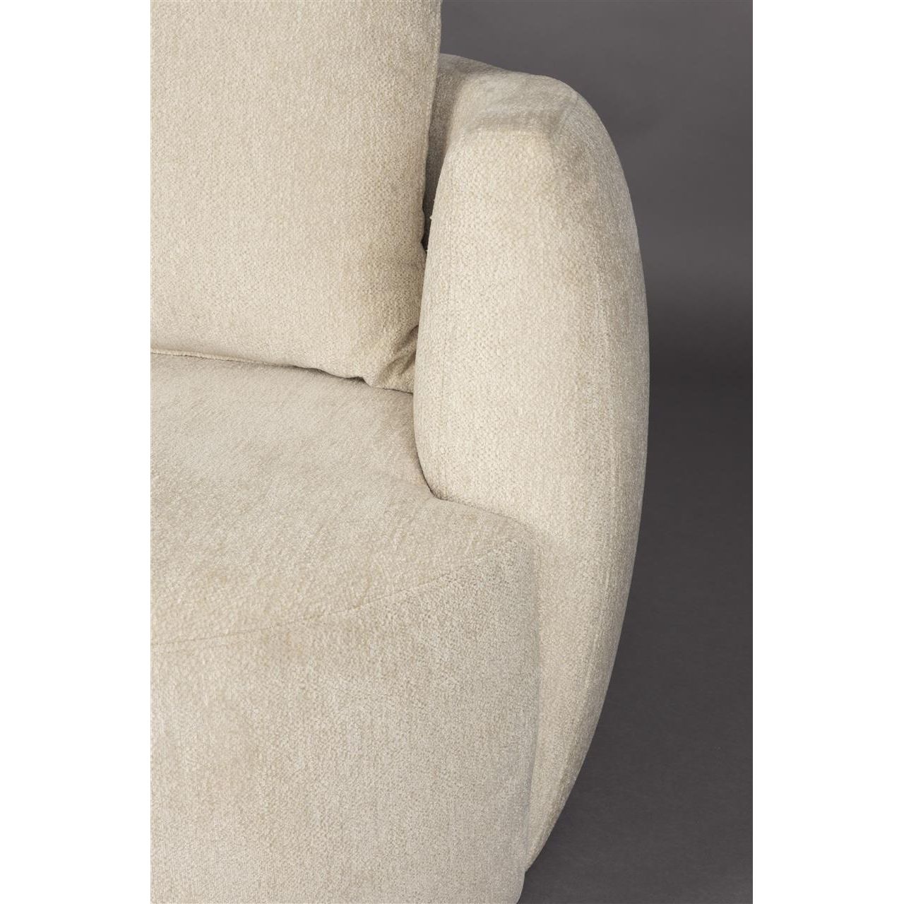 Fauteuil rocca latte