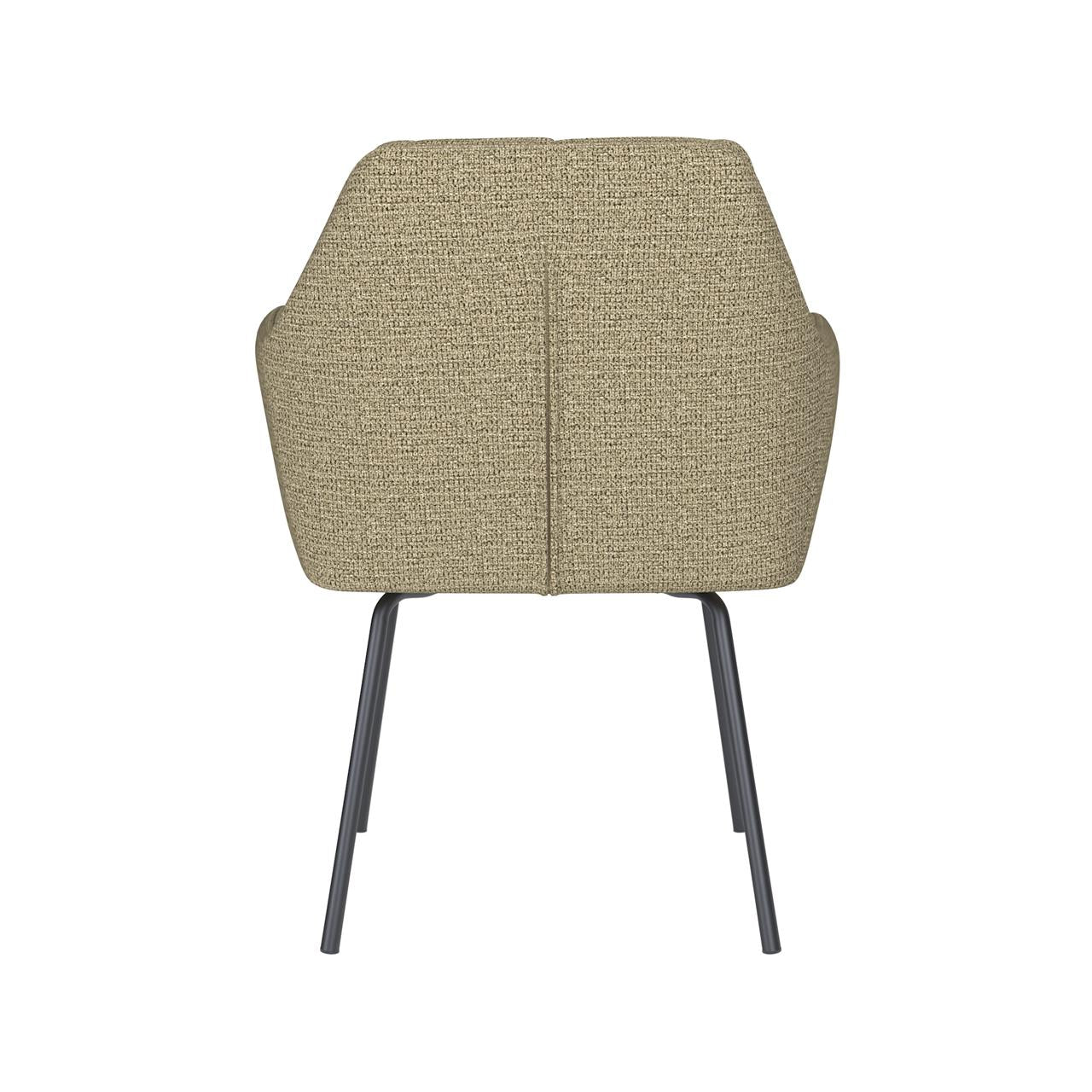 Chair pete green 4 metal legs