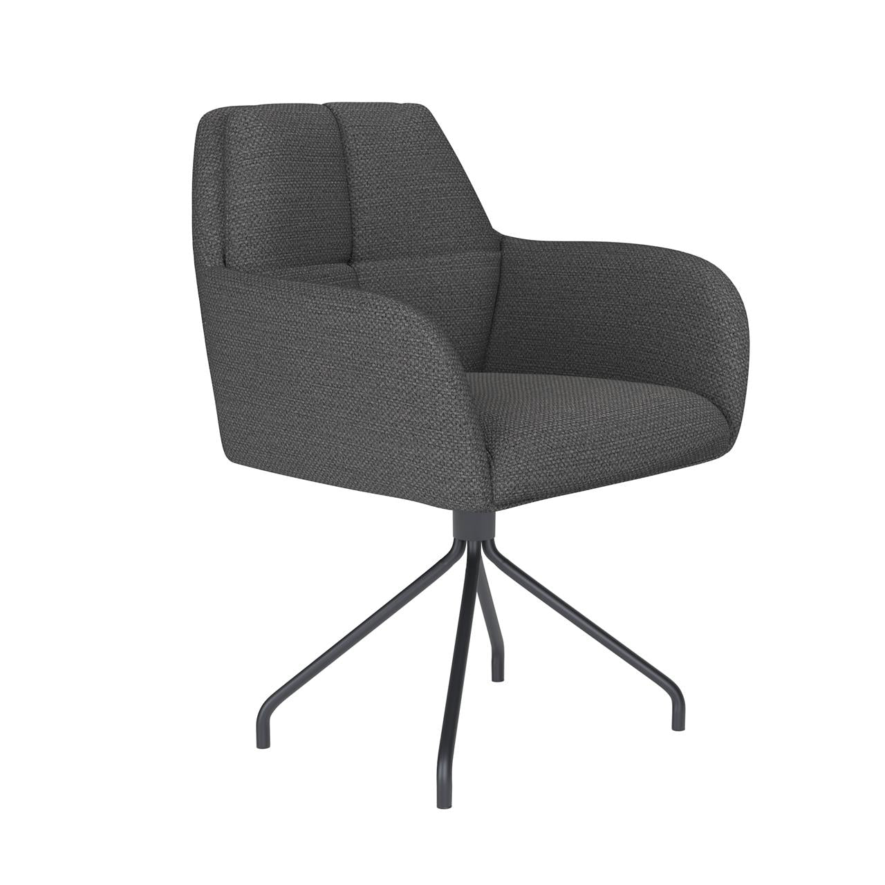 Chair pete grey spider swivel