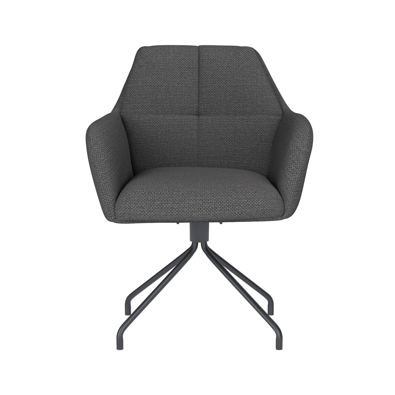 Chair pete grey spider swivel