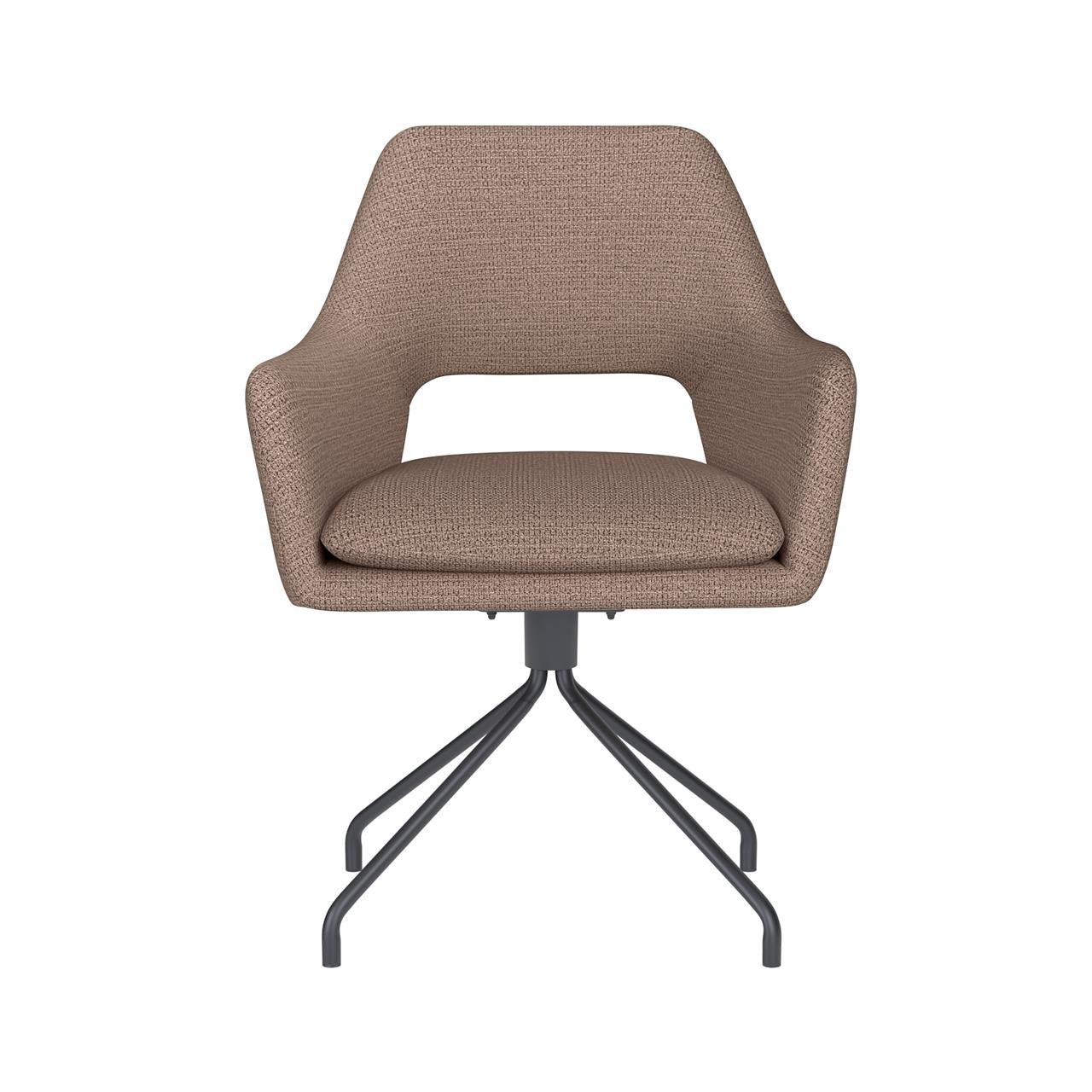 Chair mos taupe spider swivel