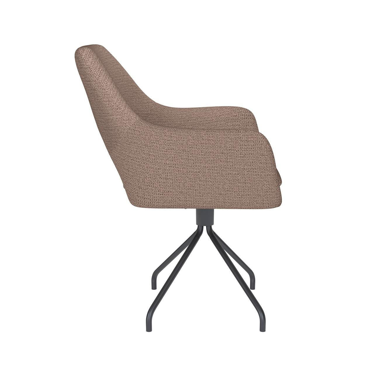 Chair mos taupe spider swivel