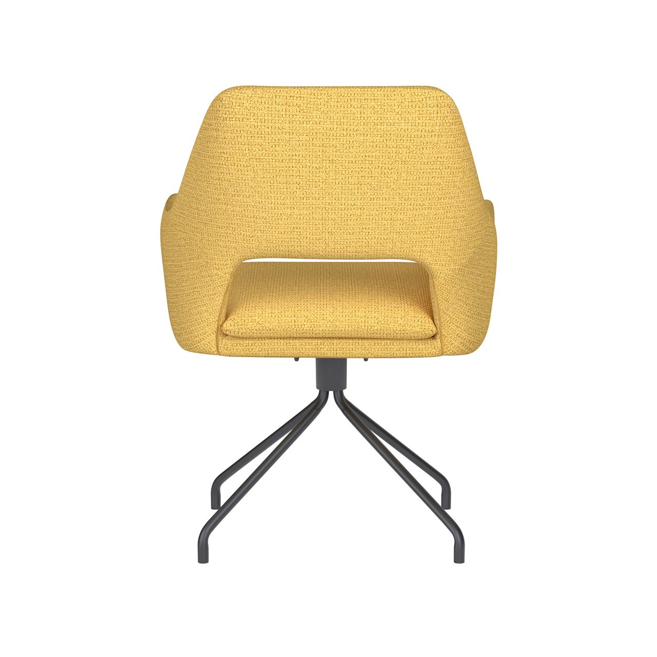 Chair mos ochre spider swivel