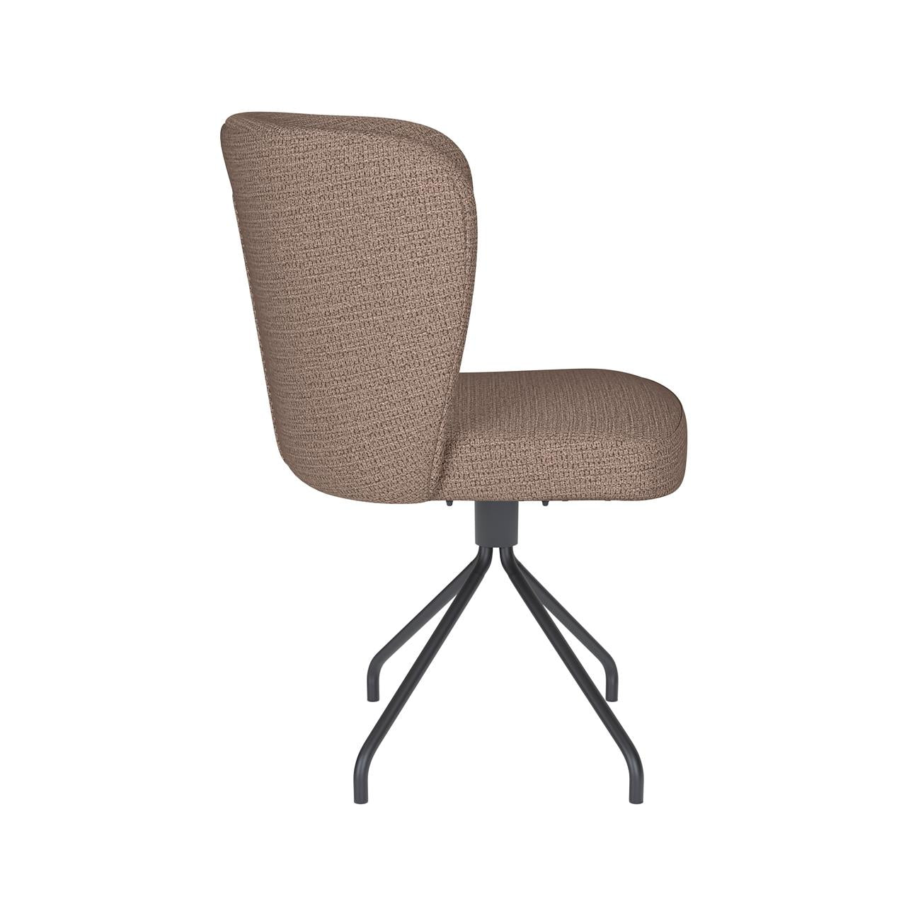 Chair stan taupe spider swivel
