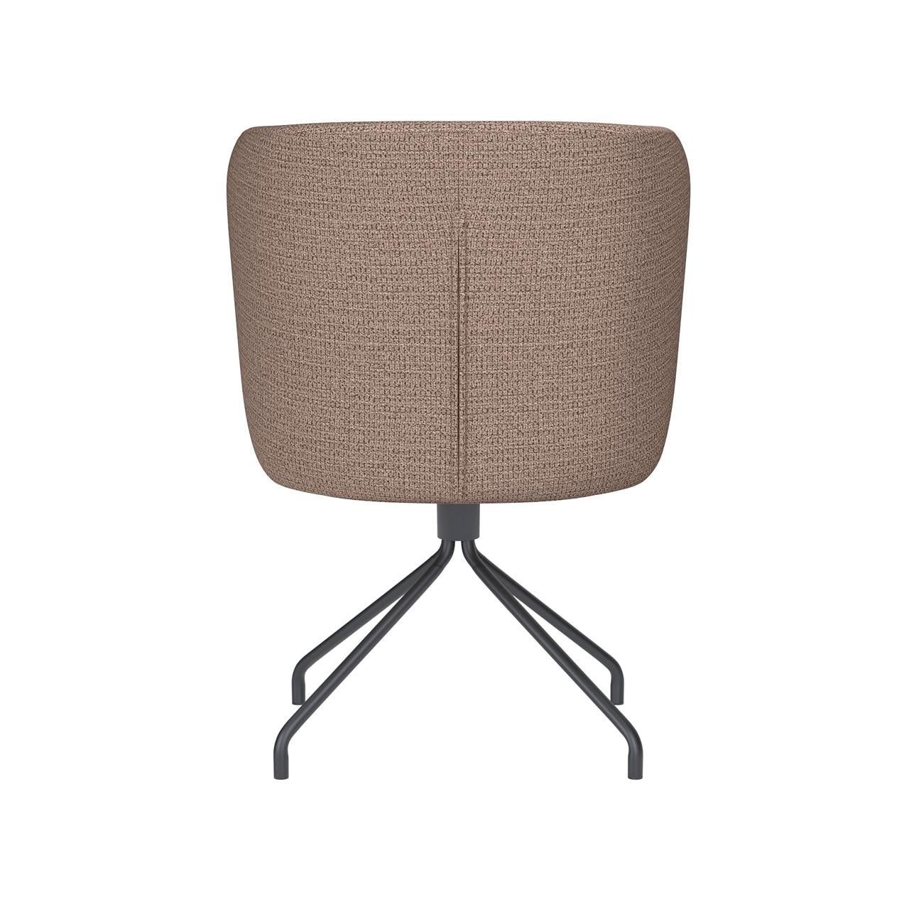 Chair stan taupe spider swivel