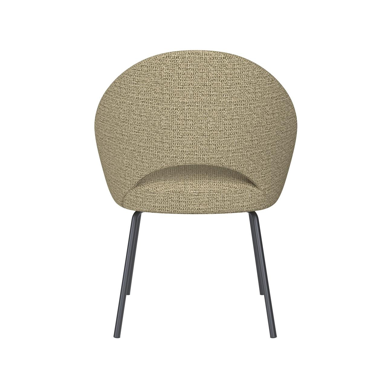 Chair mick green 4 metal legs