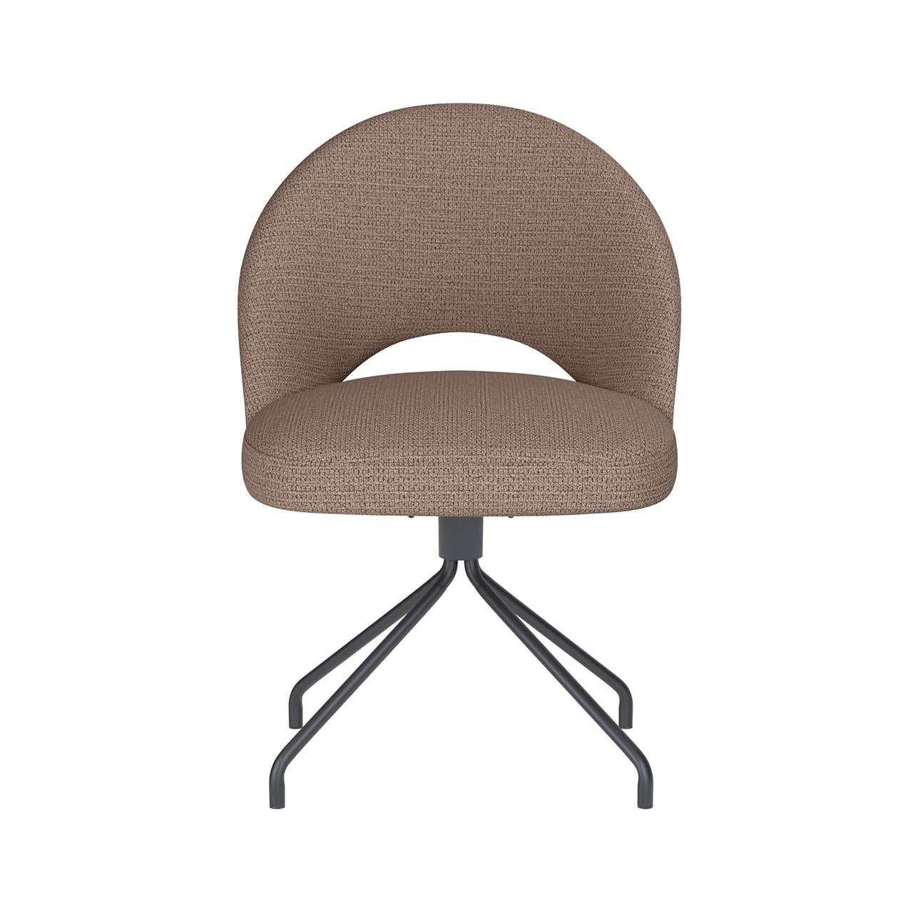 Chair mick taupe spider swivel