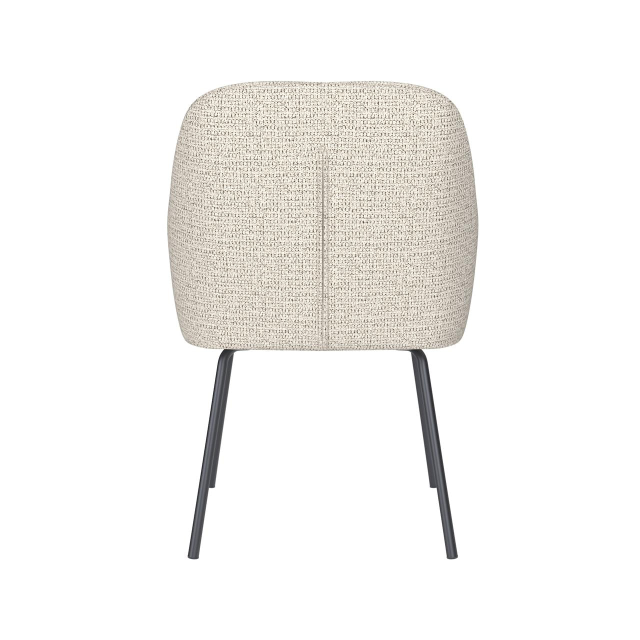 Chair otis off-white 4 metal legs