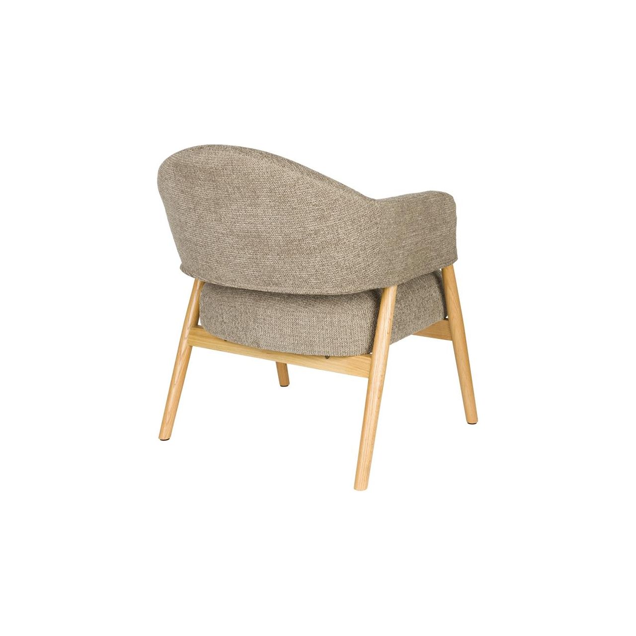 Fauteuil indy dark brown