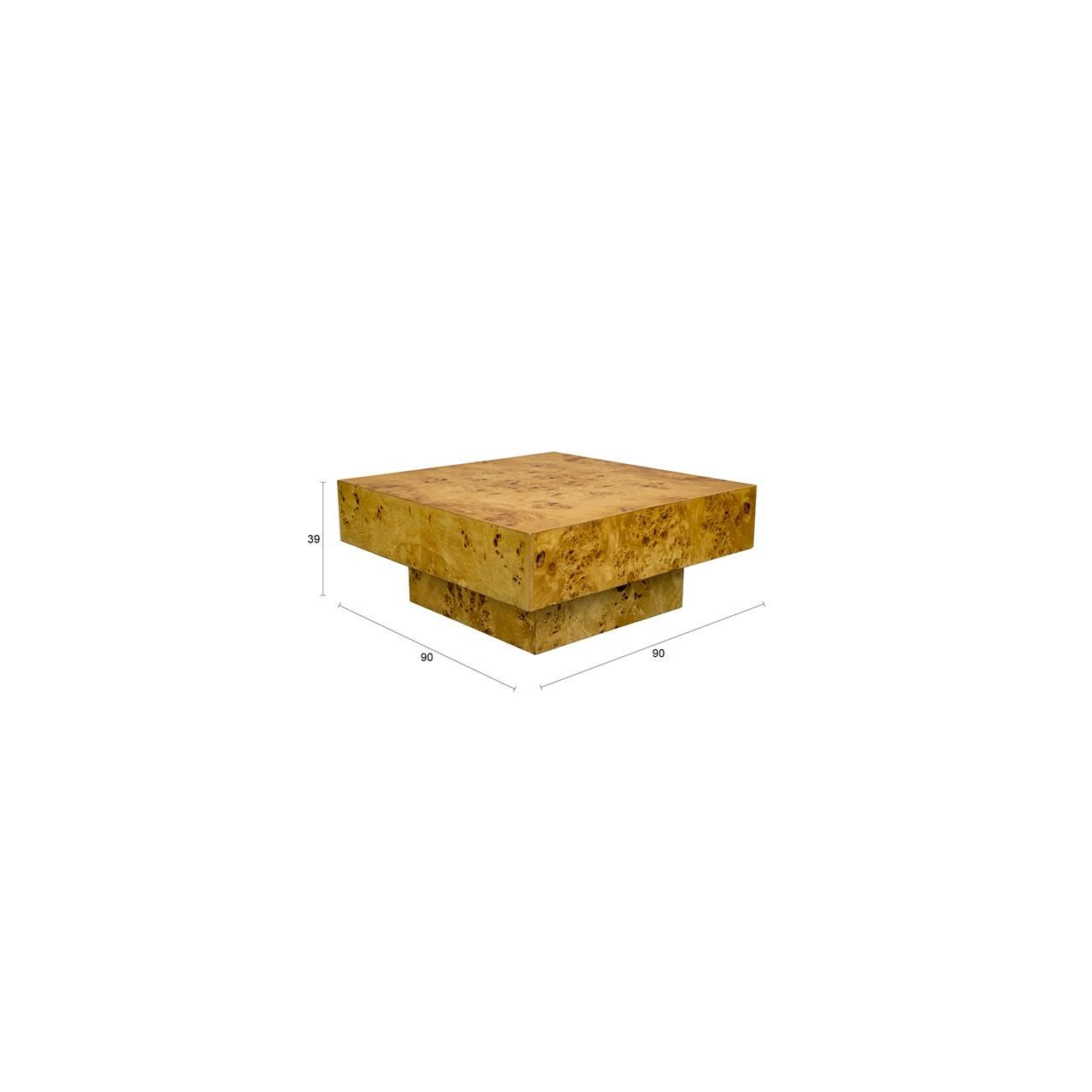 Coffee table quinn natural