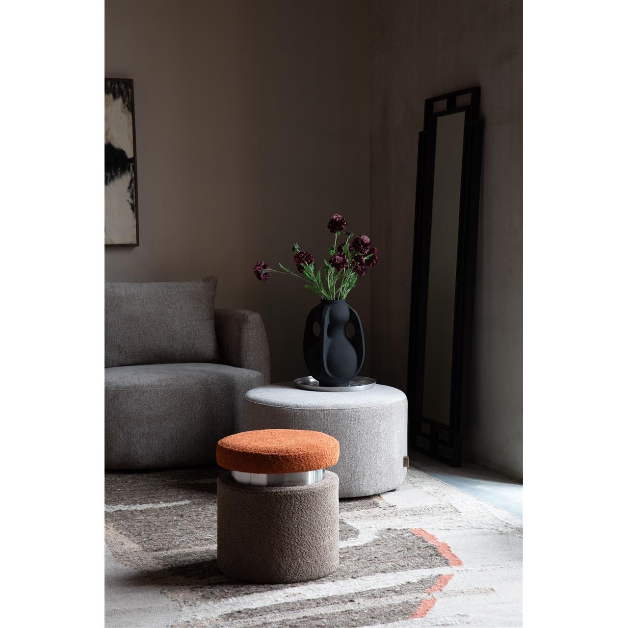 Pouf rocca cappuccino