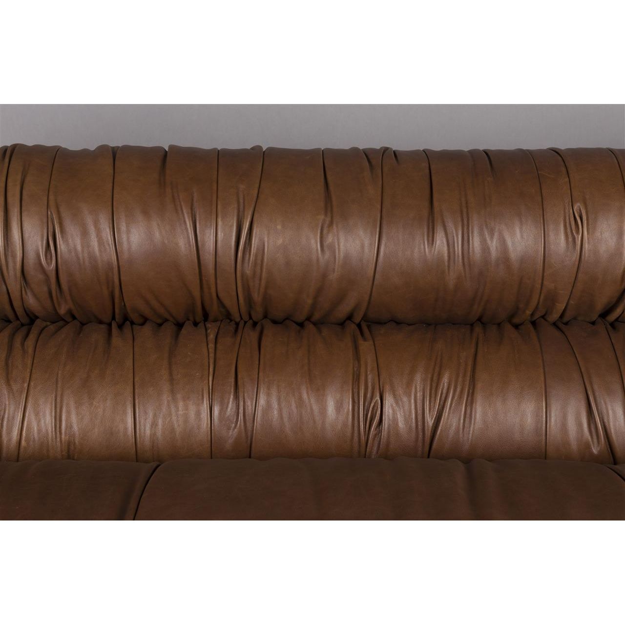 Sofa douglas wax leather chocolate