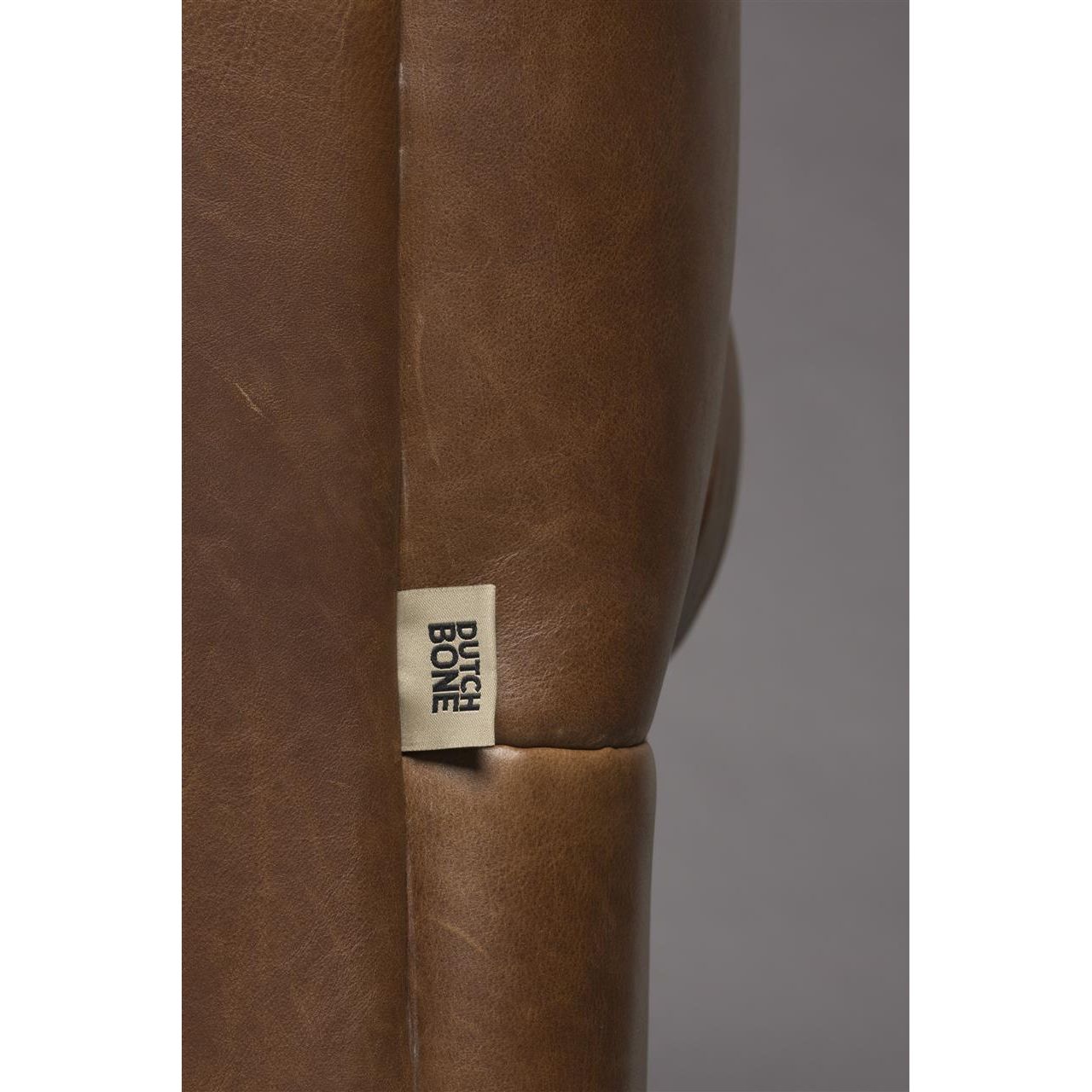 Sofa douglas wax leather chocolate