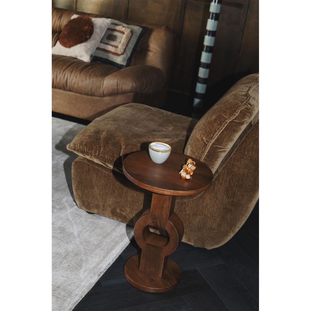 Fauteuil radley cognac