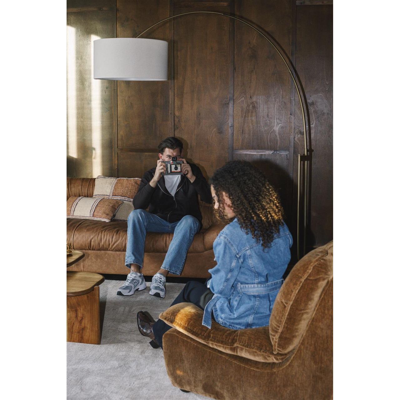 Fauteuil radley cognac