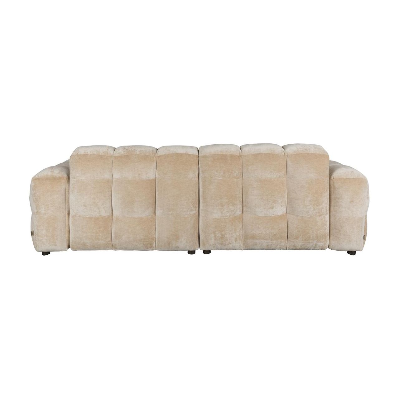 Sofa hackman 3-seater velours beige