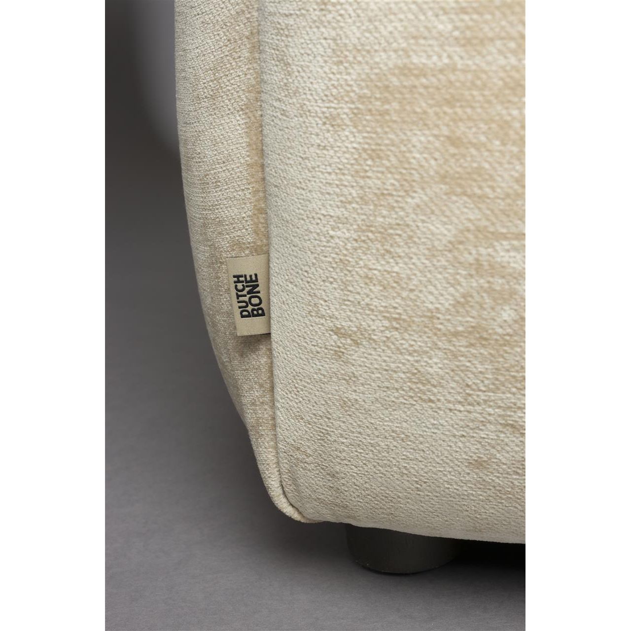 Sofa hackman 3-seater velours beige