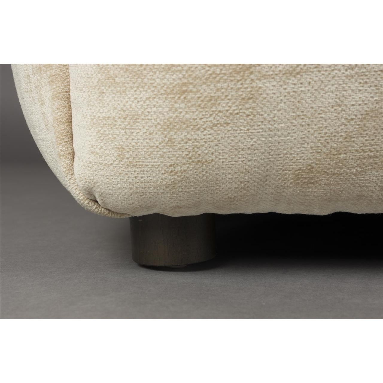 Sofa hackman 4,5-seater velours beige